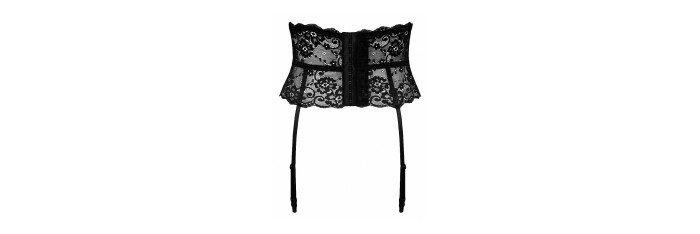 Ceinture porte-jarretelles noir - Cottelli Lingerie