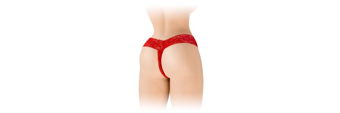 String ouvert Anita rouge - Fashion Secret