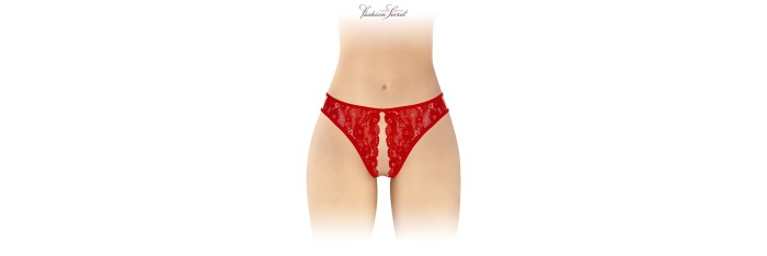 String rouge ouvert Victoria - Fashion Secret