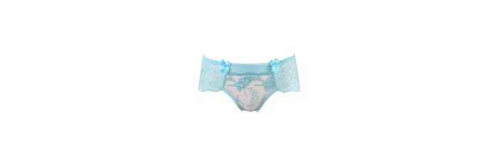 Culotte dentelle bleu V-10133 - Axami