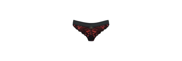 String rouge et noir  V-10048 - Axami