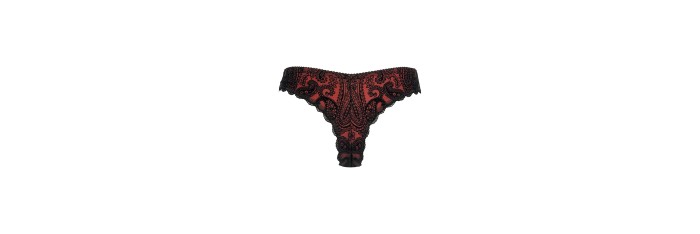 String rouge et noir  V-10048 - Axami