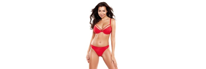 String rouge V-10358 - Axami