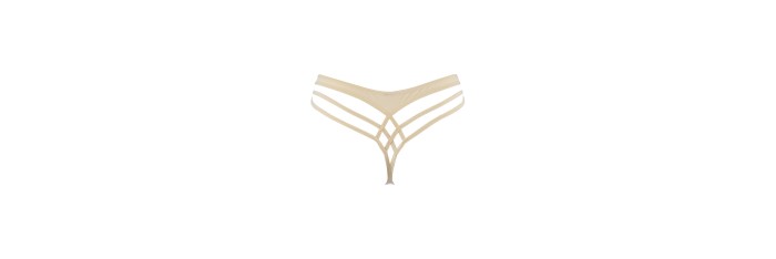 String beige V-10348 - axami