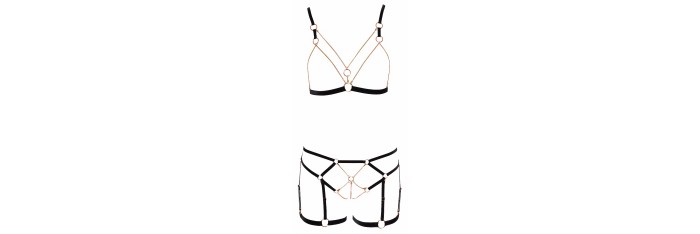 Ensemble harnais bijoux 2 pièces - Cotelli Lingerie