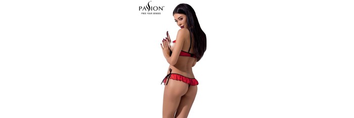 Ensemble lingerie seins nus Cherry - Passion