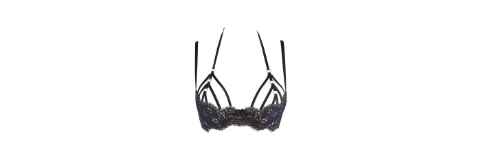 Soutien-gorge dentelle Noir V-10361 - Axami