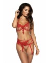 Soutien-gorge rouge V-8861 - Axami