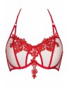 Soutien-gorge rouge V-8861 - Axami