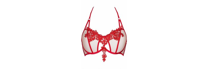 Soutien-gorge rouge V-8861 - Axami