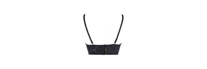 Soutien-gorge bustier noir V-10511 - Axami