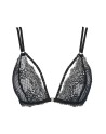 Soutien-gorge bralette noir V-10091 - Axami