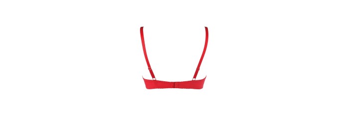 Soutien-gorge push-up rouge V-10351 - Axami