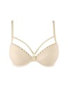 Soutien-gorge push-up beige V-10341 - Axami