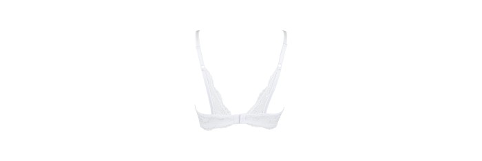 Soutien-gorge ouvert blanc V-9821 - Axami