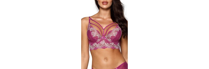 Soutien-gorge fuchsia V-9741 - Axami