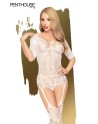 Bodystocking Sugar Drop blanc - Penthouse