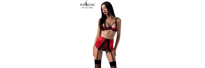 Ensemble lingerie à jarretelles Femmina - Passion