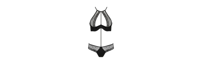 Ensemble Scarlet Bikini noir - Passion