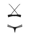 Ensemble Scarlet Bikini noir - Passion