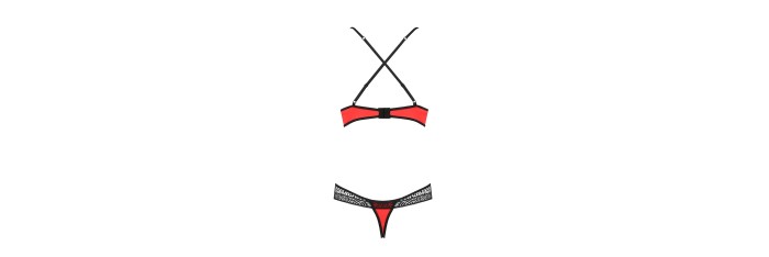 Ensemble Scarlet Bikini rouge - Passion