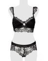 Ensemble culotte et balconnet dentelle - Grey Velvet