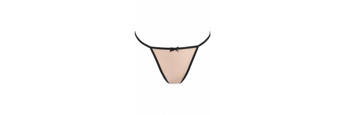 Nuisette en jersey beige V-10539 - Axami