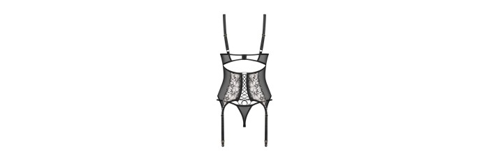 Vila blanes corset et string - Noirs