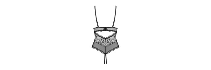 Perisia body ouvert - Noir