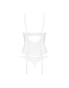 Alissium corset et string - Blancs