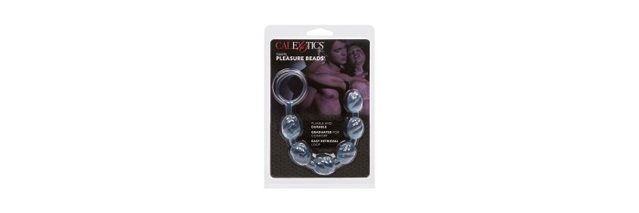 Perles anales CalExotics Swirl bleu