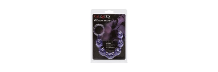 Perles anales CalExotics Swirl violet