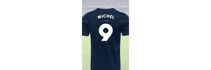 Tee shirt joueur 9 Jacquie  Michel