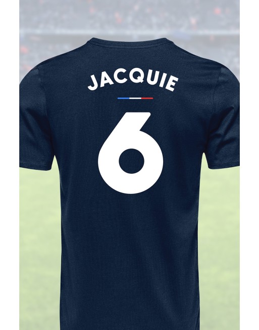 Tee shirt joueur 6 Jacquie  Michel