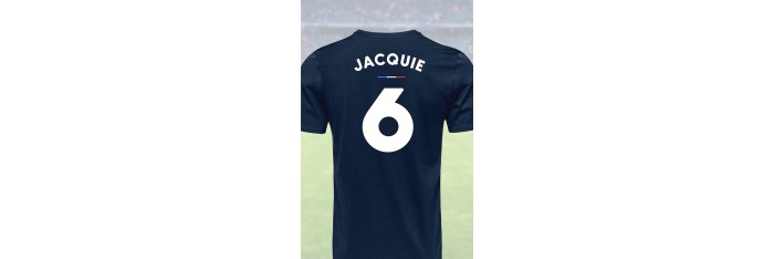 Tee shirt joueur 6 Jacquie  Michel