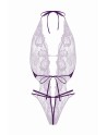 Body string ouvert Renee violet - Christine