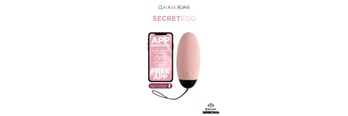 My vibrating secret egg - Rose