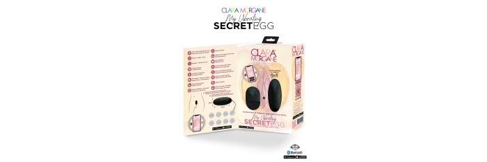 My vibrating secret egg - Noir