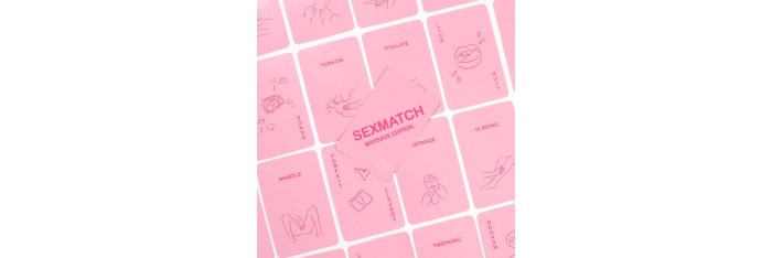 Jeu Sexmatch massage édition