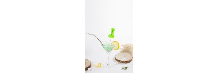 Sucette pénis Caipirinha avec alcool