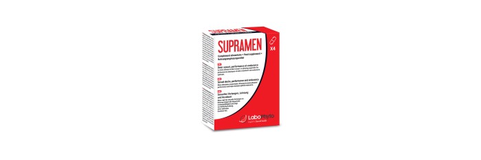 Supramen 4 gélules - Aphrodisiaque