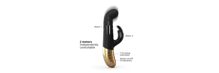 G-stormer Rabbit Dorcel - Noir