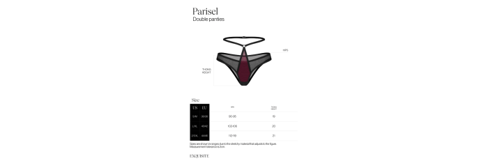 Parisel double culotte