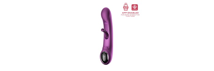 Tempo vibromasseur G-spot avec capteurs de pression et application