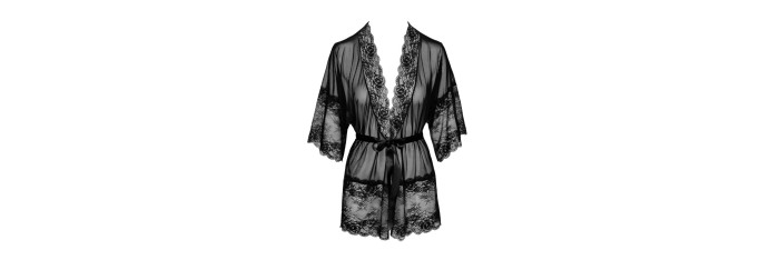 Midnight kiss 245 Kimono - noir