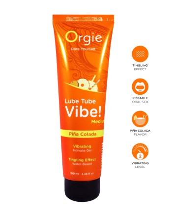 Lubrifiant Lube Tube Vibe Medium Pina Colada 100ml