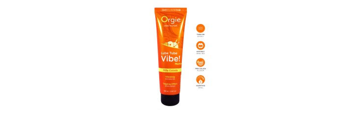 Lubrifiant Lube Tube Vibe Medium Pina Colada 100ml