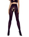 Collants ouverts TI025 40 deniers - noir