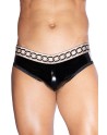 Slip sexy noir et blanc - J Lingerie